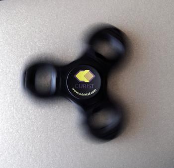 Logo Surface Screened on Fidget Spinner